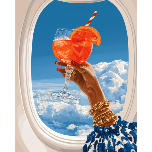 Aperol spritz in de wolken