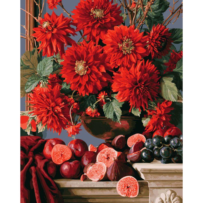 Dahlia & granaatappel