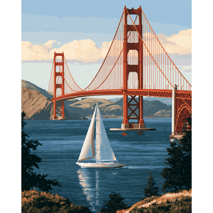 Golden Gate zeilboot