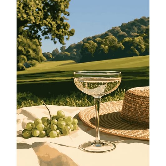 Picknick op de golfbaan