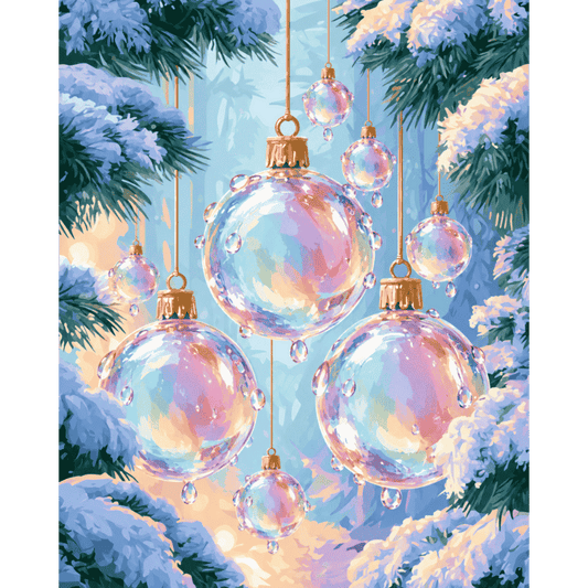 Pastel kersttakken