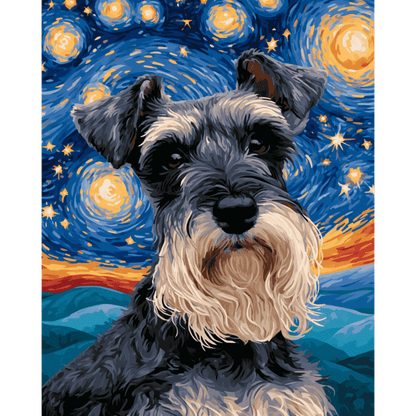 Sterrennacht schnauzer