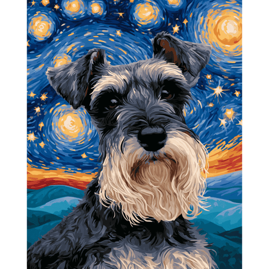 Sterrennacht schnauzer