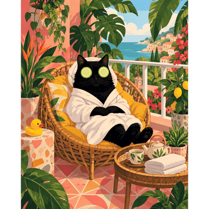 De zentuin kat