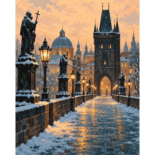 Praag na de sneeuw