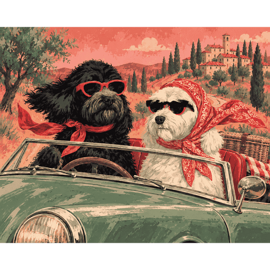 De hondenroadtrip