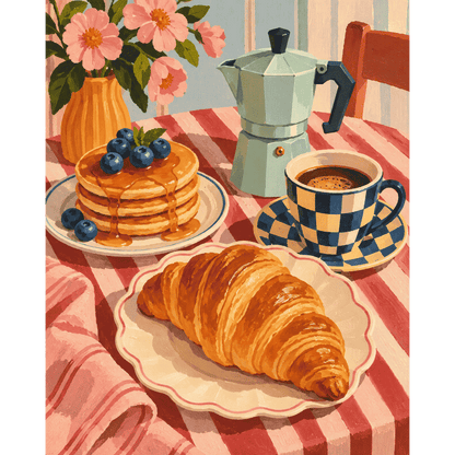 Café au lait ochtend