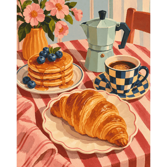 Café au lait ochtend