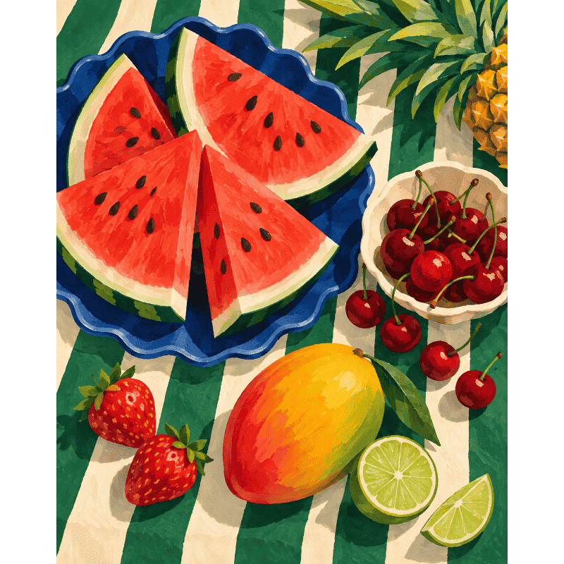 Zomers fruitfestijn