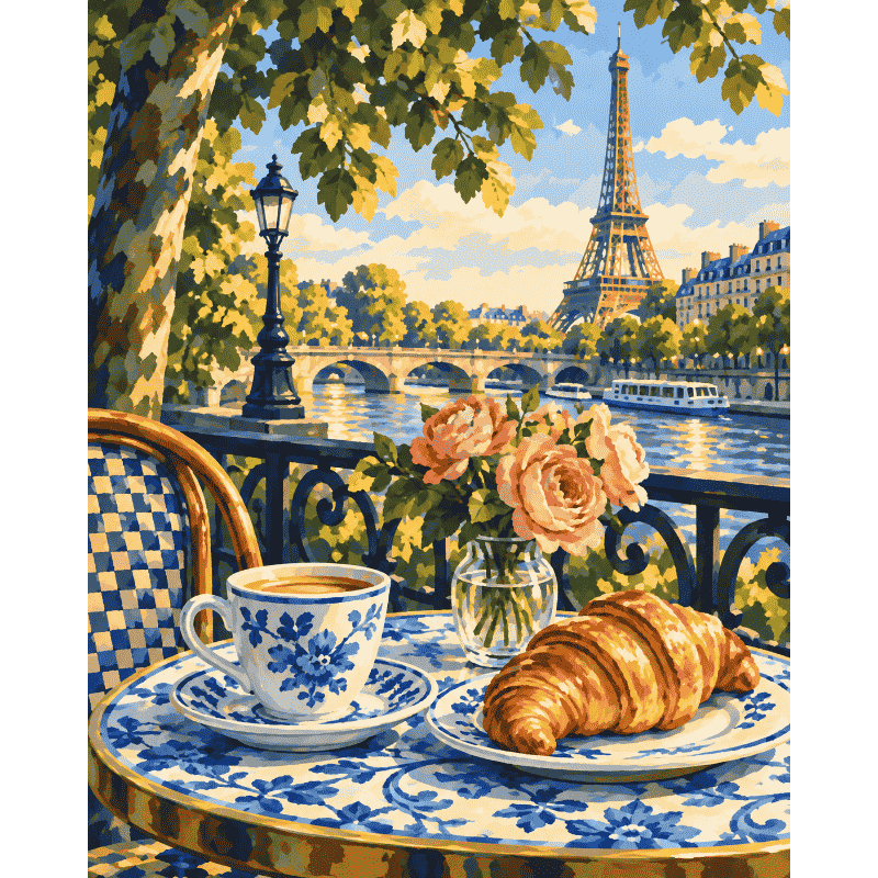 Croissant aan de Seine