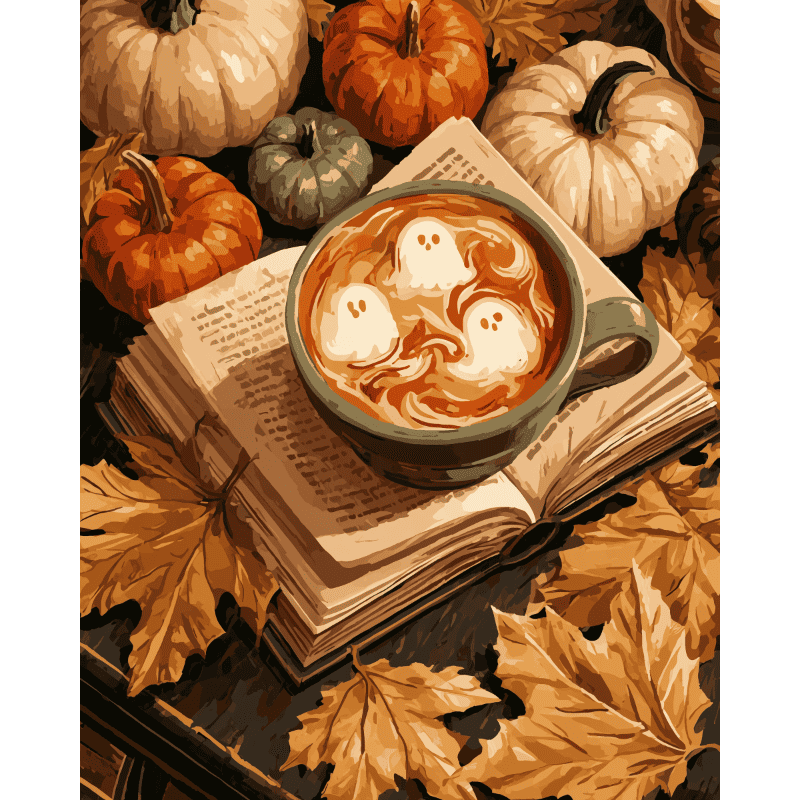 Spookachtige boekenwinkelramen