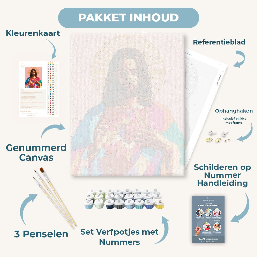 Heilig Hart in kleur