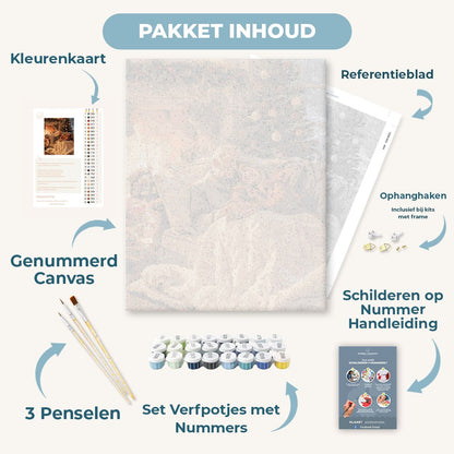 Slaperige kerstknuffel