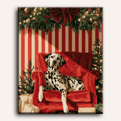 Kerst van de dalmatiër