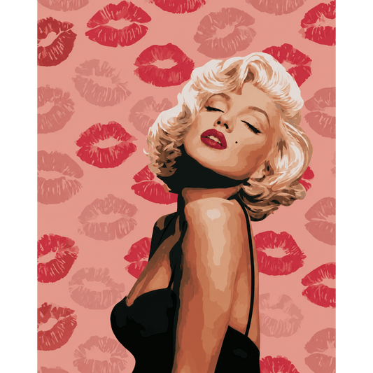 Marilyn in kusjes