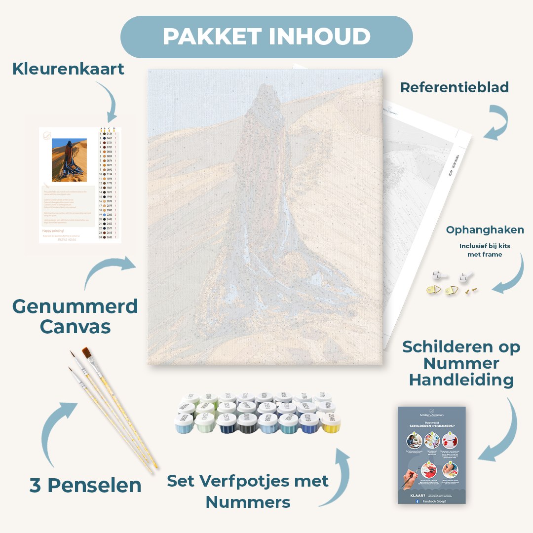 Gewaad van de duinloper