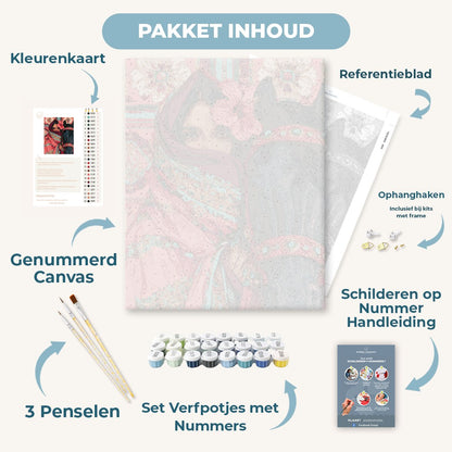 Hibiscus sluier & hengst