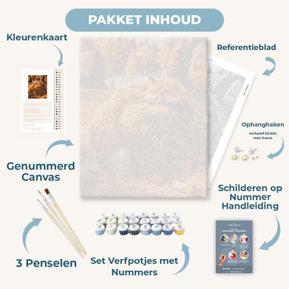Vos op de hooibaal