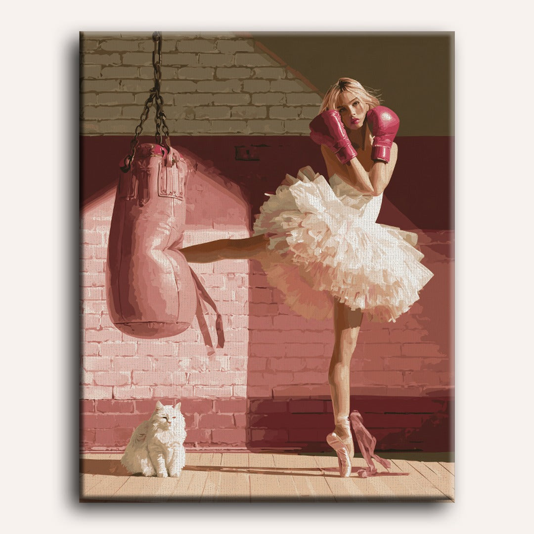 Roze handschoenen, spitzen