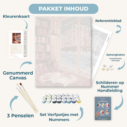 Zachtroze leeshoek