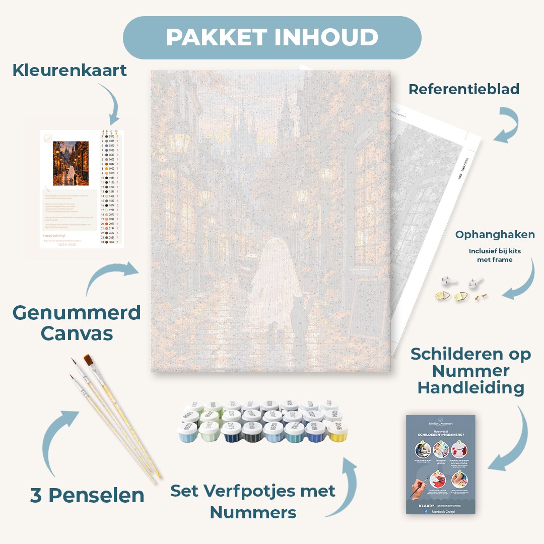 Spook loopt naar huis