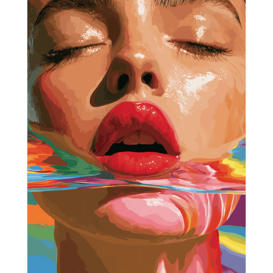 Iriserende lippen