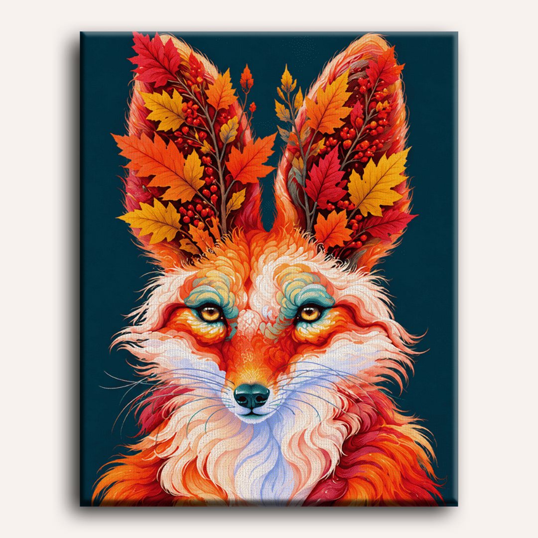 Herfstgloed vos