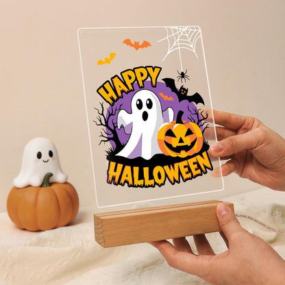 Schilder op Nummer Halloween Lamp - Fijne Halloween