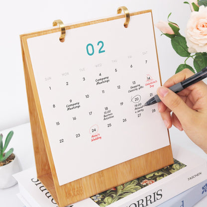2026 Schilderen op Nummer Bureaukalender – Deluxe Cocktail Editie