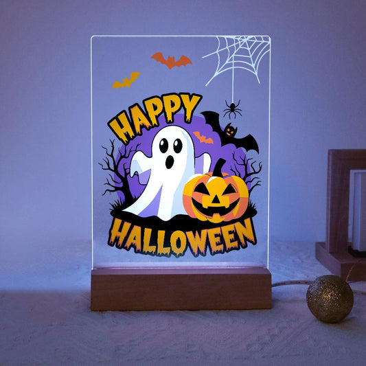 Schilder op Nummer Halloween Lamp - Fijne Halloween