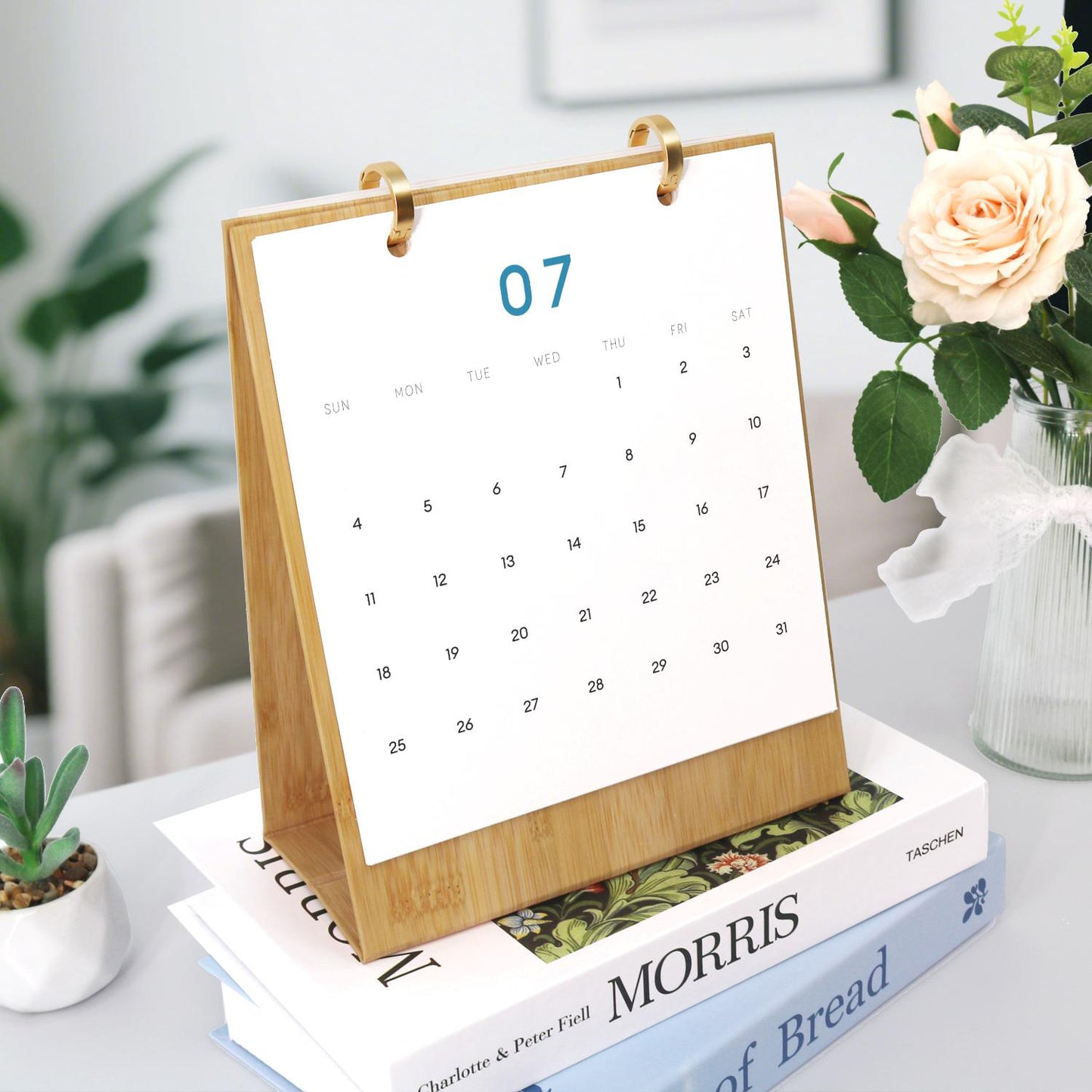 2027 Schilderen op Nummer Bureaukalender – Wereldreis Editie