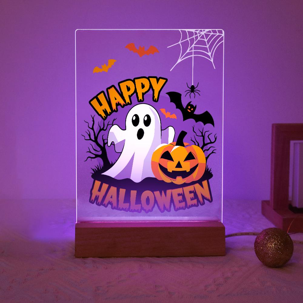 Schilder op Nummer Halloween Lamp - Fijne Halloween