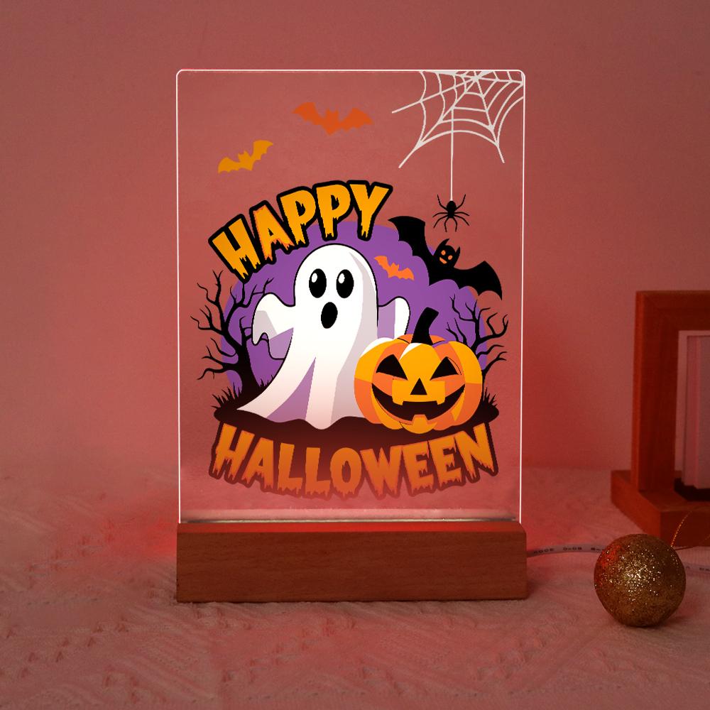 Schilder op Nummer Halloween Lamp - Fijne Halloween