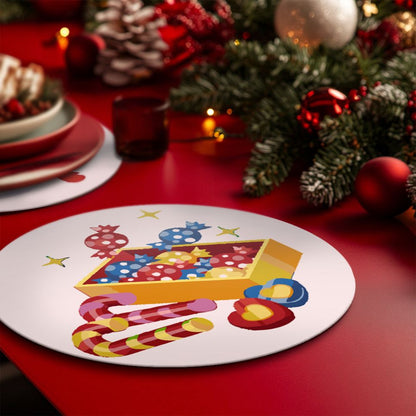 Schilderen op Nummer - 4 Placemats | Kerst set