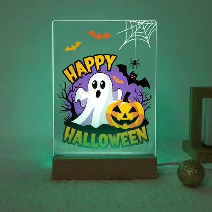 Schilder op Nummer Halloween Lamp - Fijne Halloween