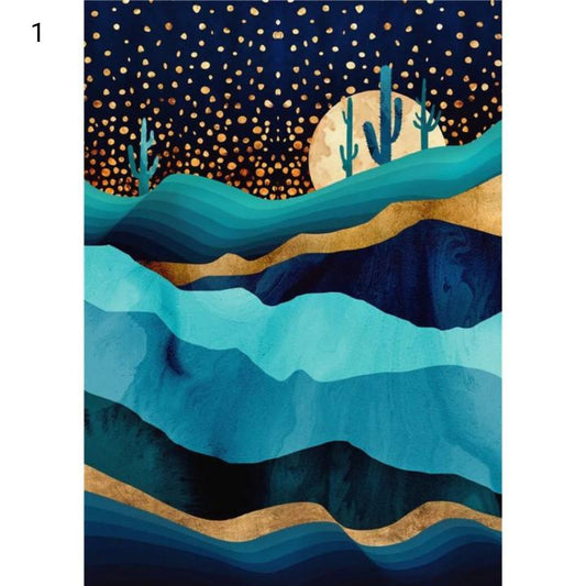 Schilder Op Nummers - Minimalistische landschappen | 12 soorten