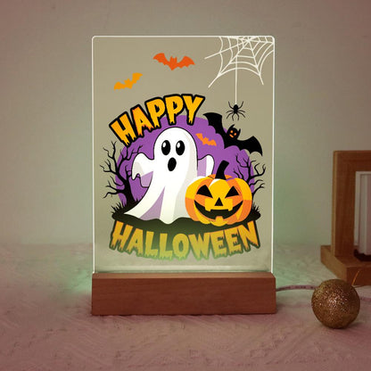 Schilder op Nummer Halloween Lamp - Fijne Halloween