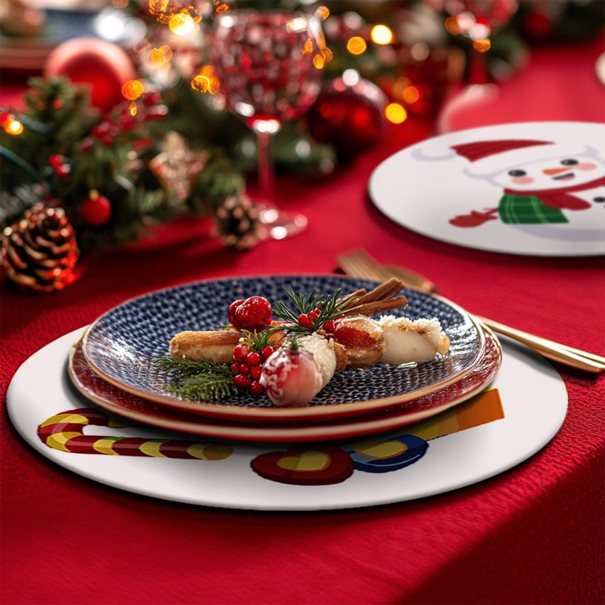 Schilderen op Nummer - 4 Placemats | Kerst set