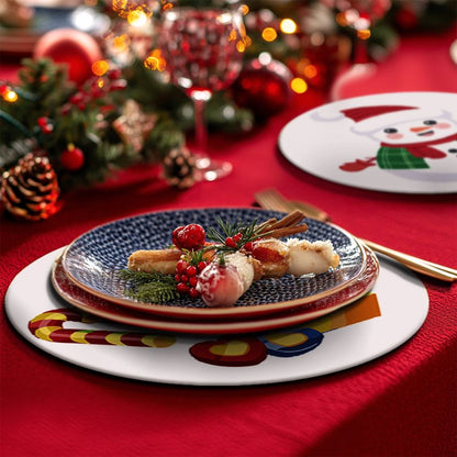 Schilderen op Nummer - 4 Placemats | Kerst set