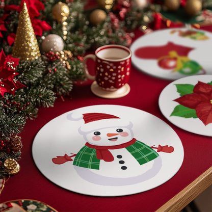 Schilderen op Nummer - 4 Placemats | Kerst set