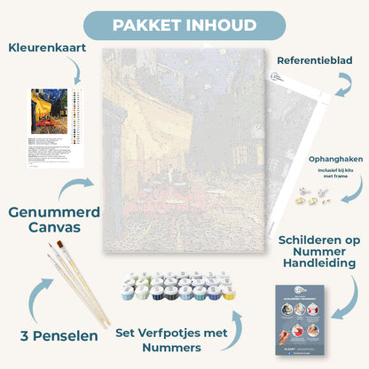 Caféterras bij nacht | Vincent van Gogh