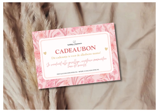 Cadeaubon Moederdag