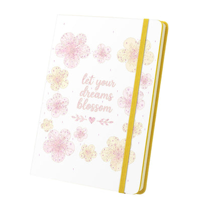 Schilderen op Nummer Notitieboek - Tropische Bloesems