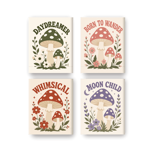 4 Mini Paintings | Dagdroom Set
