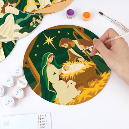 Schilder op Nummer Placemats – Eerste Ster Set