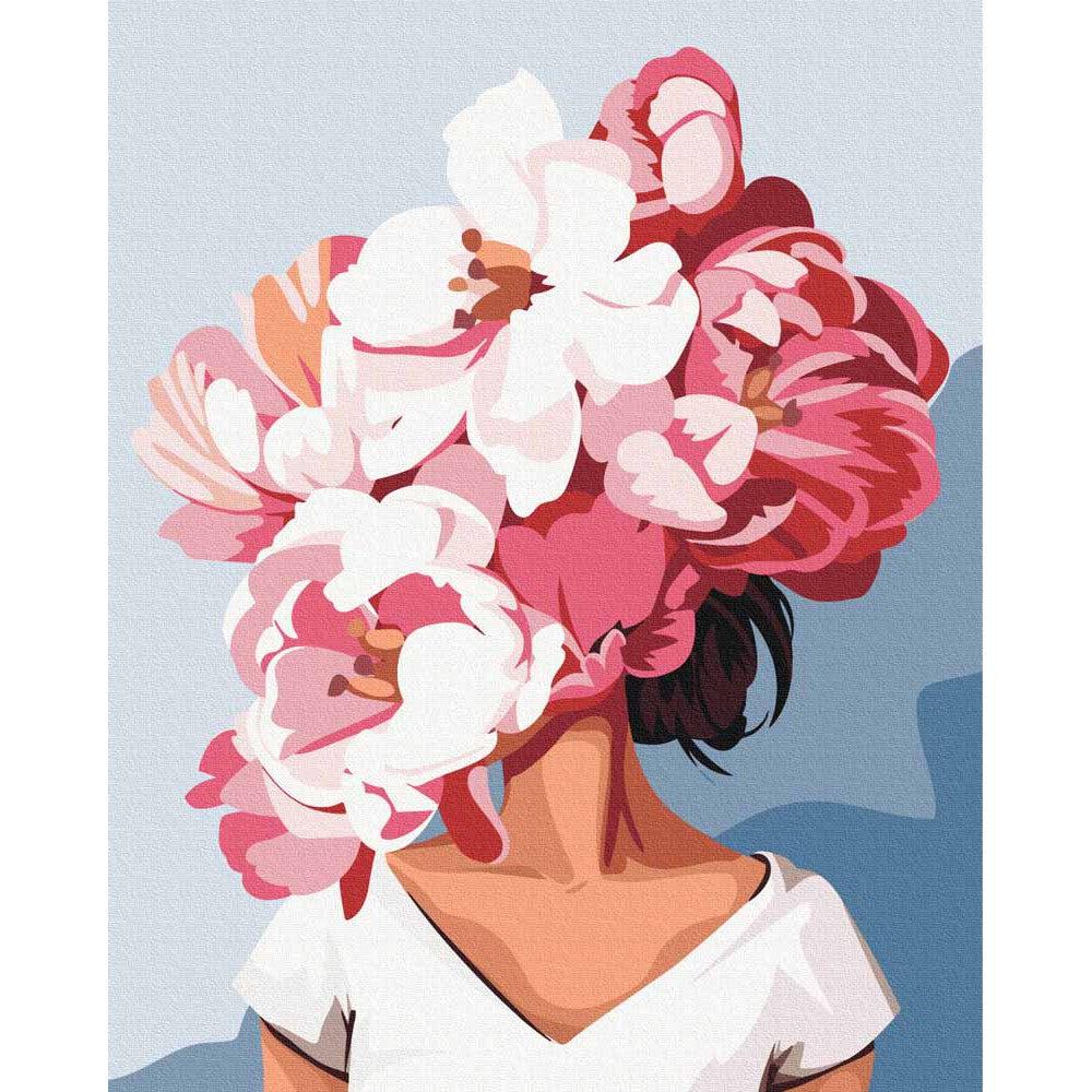 Schilder Op Nummers - Flowerhair Pink