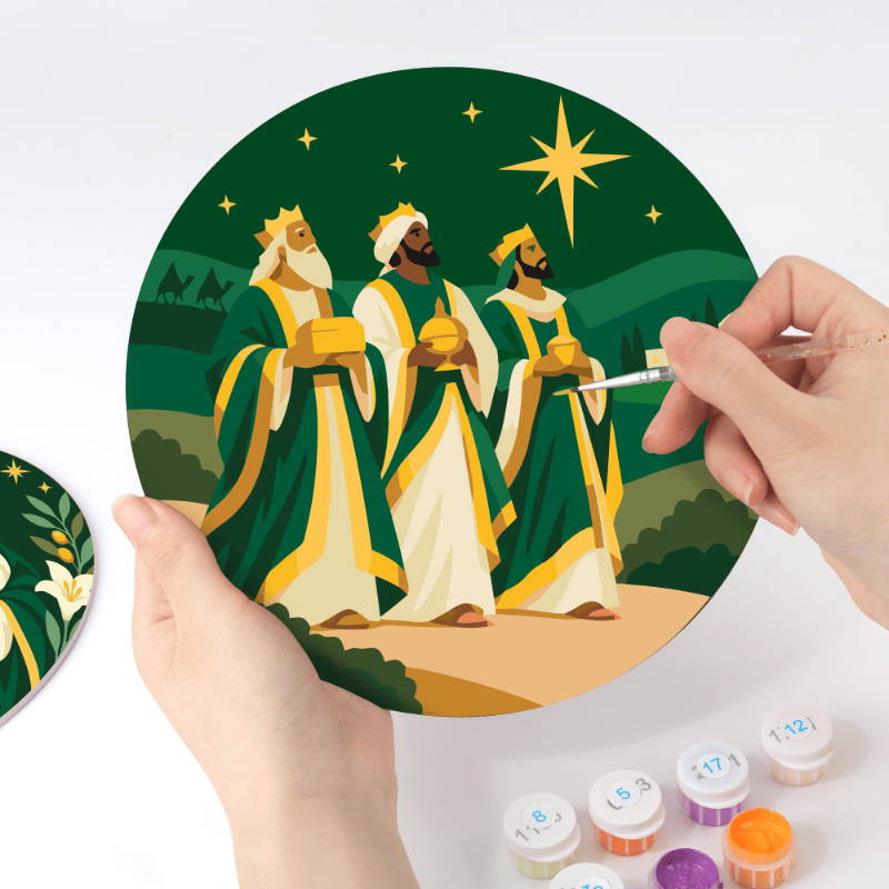 Schilder op Nummer Placemats – Eerste Ster Set