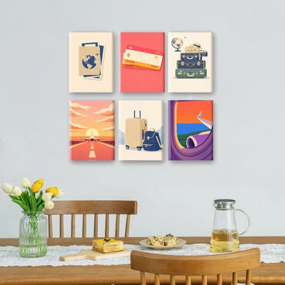 6 Mini Paintings | Reis Set