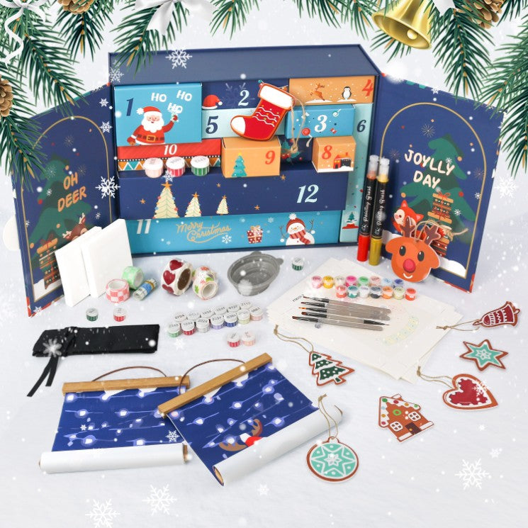 Schilderen op Nummer "Adventskalender 2025" - Limited Edition