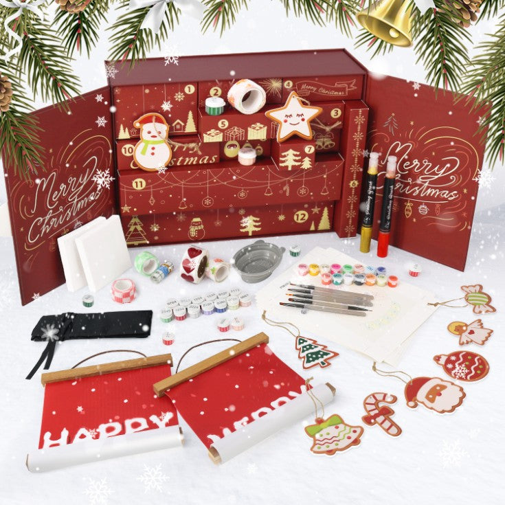Schilderen op Nummer "Adventskalender 2025" - Limited Edition